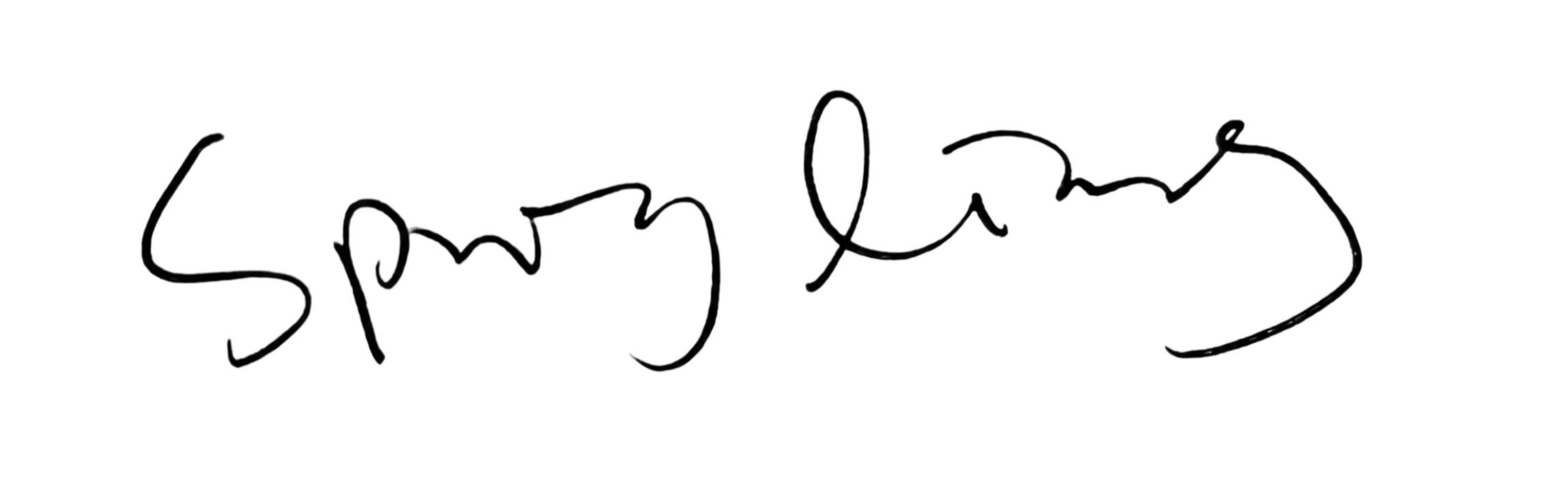 Spring Liang’s signature